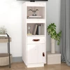 Image de vidaXL Highboard blanc 34x40x108,5 cm Pin massif