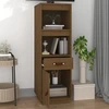 Image de vidaXL Highboard brun miel 34x40x108,5 cm Pin massif