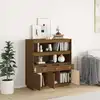 Image de vidaXL Highboard brun miel 100x40x108,5 cm Pin massif