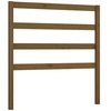 Image de vidaXL Tête de lit marron miel 95x4x100 cm Pin massif