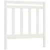 Image de vidaXL Tête de lit blanc 95x4x100 cm pin massif