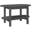 Image de vidaXL Table basse Gris 80x45x45 cm Pin massif