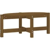 Image de vidaXL Table basse marron miel 87x48x35 cm pin massif