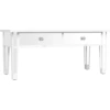 Image de vidaXL Table basse miroir 106x45x45 cm Bois composite et verre