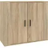 Image de vidaXL Sideboard chêne Sonoma 80x33x70 cm bois composite