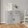 Image de vidaXL Sideboard Gris Sonoma 80x33x70 cm Bois composite