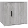 Image de vidaXL Table de nuit Gris Sonoma 50x39x47 cm