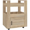 Image de vidaXL Chariot de cuisine Chêne Sonoma 60x45x80 cm Bois composite