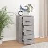 Image de vidaXL Sideboard Gris Sonoma 40x33x70 cm Bois composite