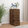 Image de vidaXL Sideboard brun imitation chêne 40x33x70 cm Matériau dérivé du bois