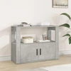 Image de vidaXL Sideboard gris béton 80x30x60 cm Bois composite