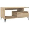 Image de vidaXL Table basse en chêne Sonoma 90x49x45 cm Bois composite