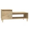 Image de vidaXL Table basse chêne Sonoma 100x50x45 cm bois composite