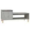 Image de vidaXL Table basse gris béton 100x50x45 cm Bois composite
