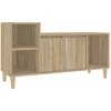Image de vidaXL Armoire TV Chêne Sonoma 100x35x55 cm Bois composite