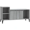 Image de vidaXL Armoire TV Gris Sonoma 100x35x55 cm Bois composite