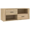 Image de vidaXL Armoire TV Chêne Sonoma 100x35x40 cm Bois composite