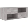 Image de vidaXL Armoire TV Gris Sonoma 100x35x40 cm Bois composite