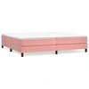 Image de Cadre de lit Rosa 200x200 cm velours