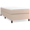 Image de vidaXL Sommier tapissier Cappuccino-Marron 80x200 cm Simili cuir
