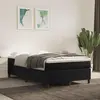 Image de Cadre de lit sans matelas noir 120x200 cm velours
