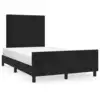 Image de vidaXL Cadre de lit sans matelas noir 120x200 cm velours