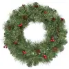 Image de Black Box Trees Couronne De Noël Vert H15xl60xl60cm