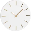 Image de Mica Decorations Brixen Horloge murale - Ø36 cm - Blanc