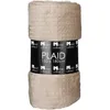 Image de In The Mood Collection Plaid Beige H1xl130xl180cm