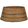 Image de House Of Seasons Jupe De Sapin De Noël Brun H26xl58xl58cm