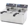 Image de Maxima - Friteuse Gastro - 2 x 8 l - 2 paniers - Jusqu'à 2,8 kg de frites