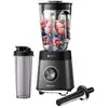 Image de Blender Philips HR3041/00 1200 W, bol en verre 2 L, technologie ProBlend Plus, noir - Neuf