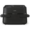 Image de Friteuse sans huile PHILIPS - Airfryer XXL NA351/00 - Capacité 7,1L - Double cuve - 6 préréglages - 2450W en occasion ou reconditionné