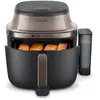Image de Friteuse d'air chaud Philips Airfryer Novaplus Série 5000 NA547/07 7,2 L vapeur Noir/Or 2000 W 21 modes - Neuf