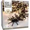 Image de Cluster d'éclairage/éclairage de Noël 1512 LED - blanc chaud - 8,5 mètres