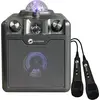 Image de N-GEAR Disco Star 710 Space Grey - Enceinte Bluetooth - Karaokeset - Partybox met Sterrenprojector & 2 Microfoons