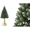 Image de Arbre de Noël artificiel avec tronc 220 cm - Modulaire