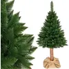 Image de Arbre de Noël artificiel 190 cm - épicéa avec tronc en bois