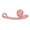 Image de Vibromasseur Double Snail Vibe Curve - Rose Pêche