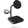 Image de Zens Aluminium Series 3 in 1 chargeur de bureau magnétique sans fil Pro 3+ Watch avec adaptateur secteur (ZEDC25B/00)