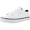 Image de Tommy Hilfiger Th Hi Vulc Core Low Leather Ess Couleur Blanc