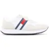 Image de Tommy Jeans Runner Homme - Baskets, Blanc - Pointure 42 - Maille/synthétique