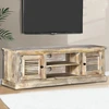 Image de The Living Store Meuble TV Bois de manguier massif