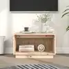 Image de The Living Store Armoire TV 60x35x35 cm pin massif