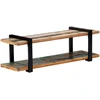 Image de The Living Store TV-Schrank 130x40x40 cm Altholz Massiv