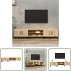 Image de The Living Store Armoire TV Chêne Sonoma 180x31,5x40 cm Matériau dérivé du bois