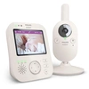 Image de Philips AVENT Philips Écoute-bébé avec caméra Premium - DEKRA Confidentialité et sécurité - Écran 3,5", zoom x4, vision nocturne, berceuses et thermomètre (SCD891/26)