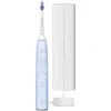 Image de Philips Series 6100 HX7406/02 Brosse à dents rechargeable, adulte, sonique, 62000 mouvements par minute, bleu, 2 min, ovale