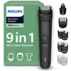 Image de Tondeuse Homme Philips MG3945 15 All in One Series 3000 Noir et Vert - Neuf