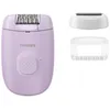 Image de Philips Epilator Series 2000 Bre237/00, 1 Vitesse De Réglage, Tête D'Épilation Lavable, 2 Accessoires, Lilas